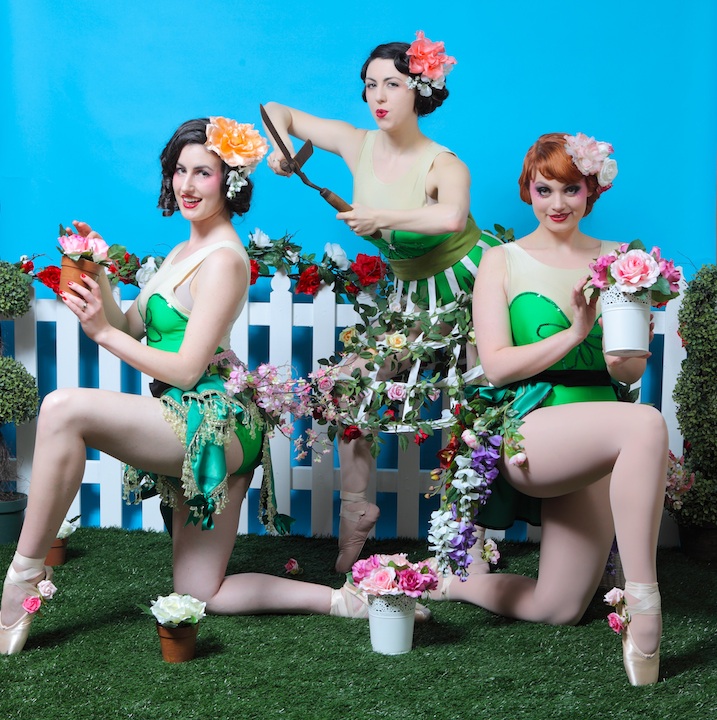 Cecile Mimieux, Lulu Liqueur and Ruby DeLure, photo by David Woolley