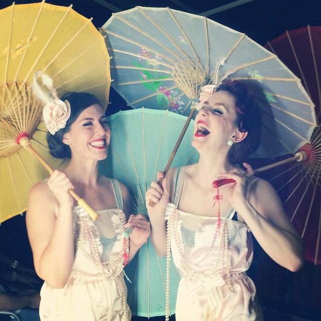 parasol girls
